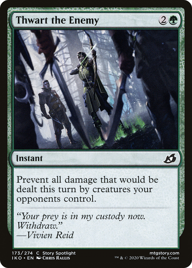 {C} Thwart the Enemy [Ikoria: Lair of Behemoths][IKO 173]