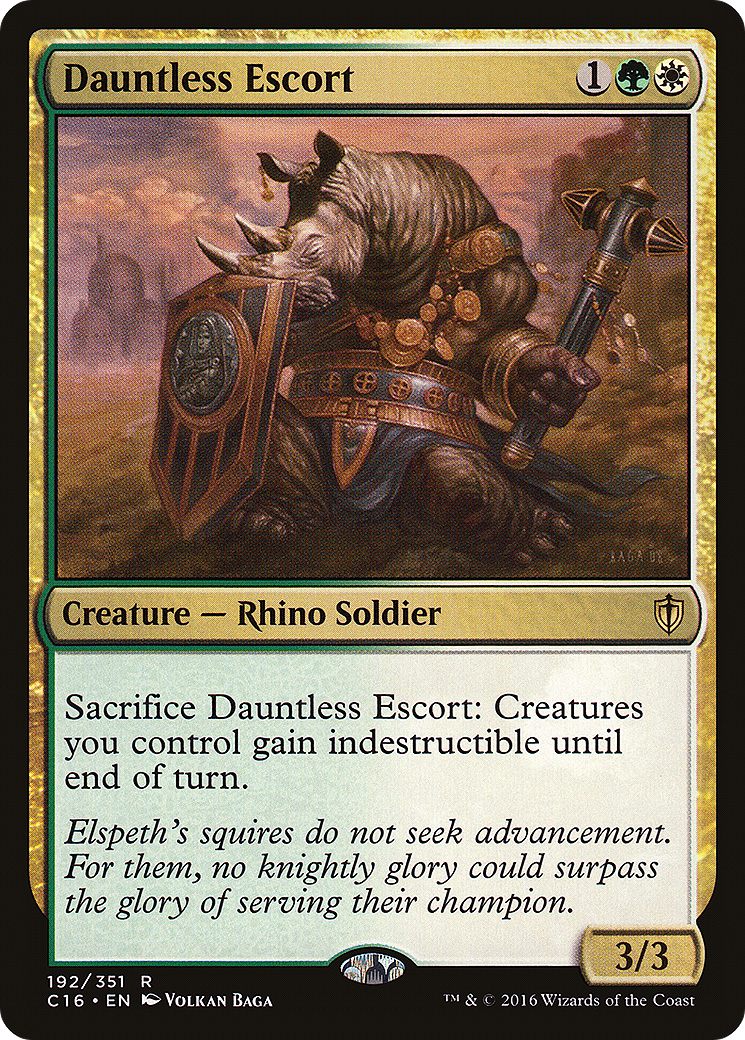{R} Dauntless Escort [Commander 2016][C16 192]