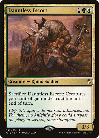 {R} Dauntless Escort [Commander 2016][C16 192]