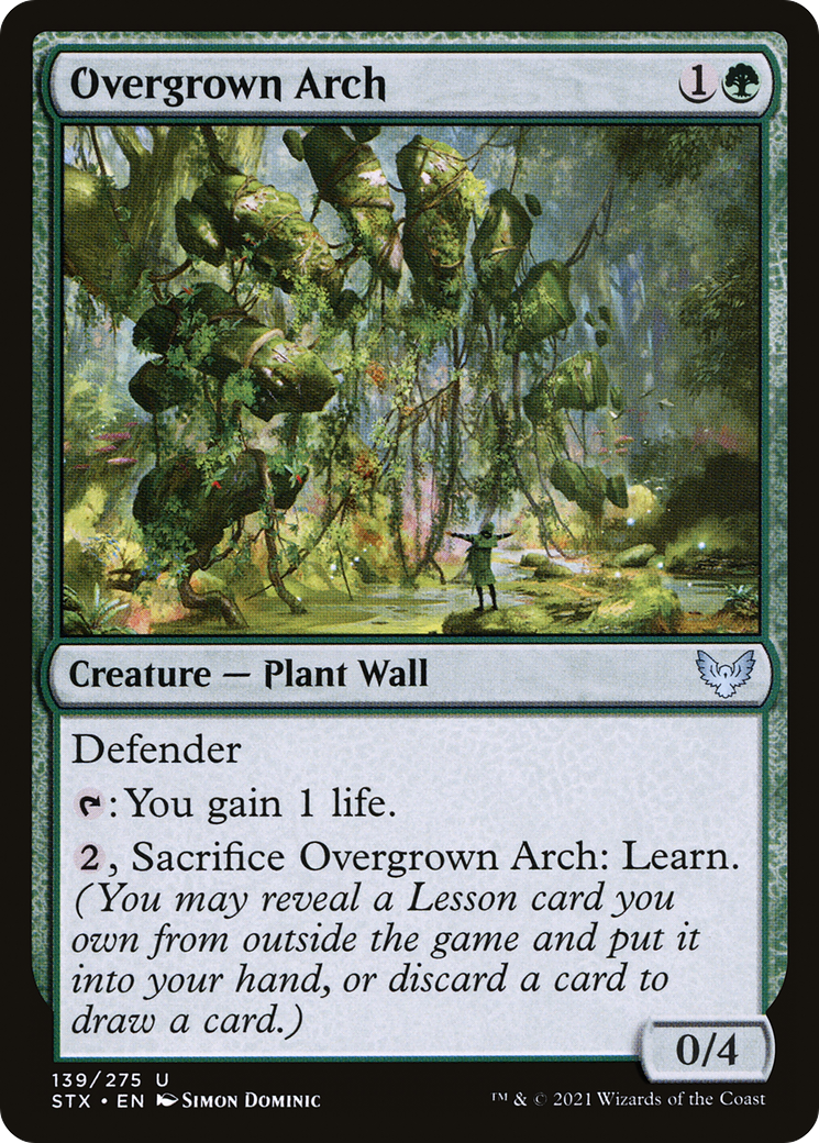 {C} Overgrown Arch [Strixhaven: School of Mages][STX 139]