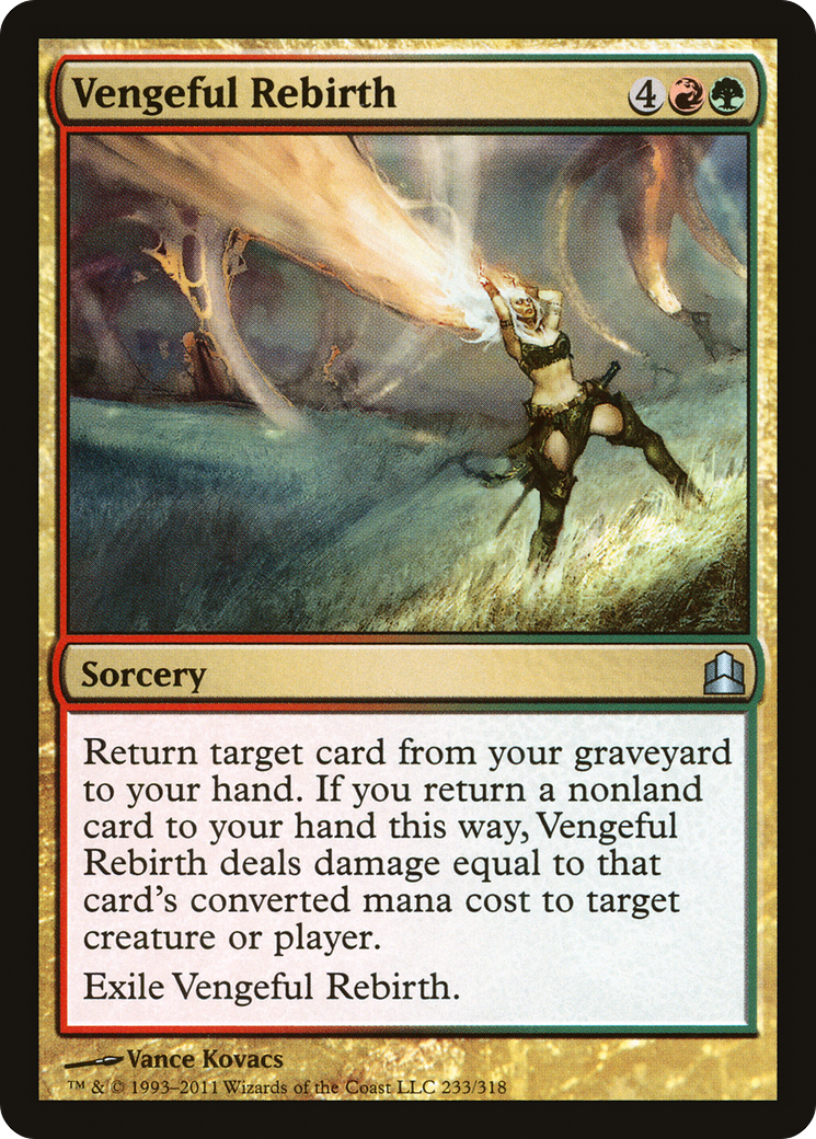 {C} Vengeful Rebirth [Commander 2011][CMD 233]