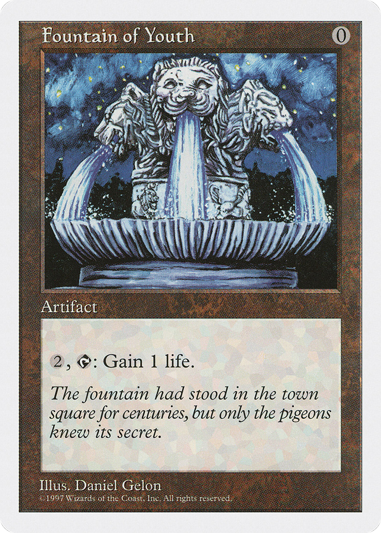 {C} Fountain of Youth [Fifth Edition][5ED 372]