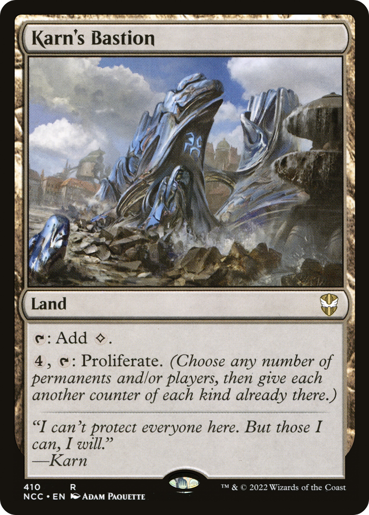 {R} Karn's Bastion [Streets of New Capenna Commander][NCC 410]