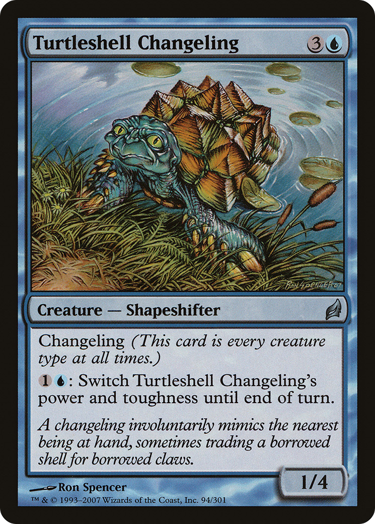 {C} Turtleshell Changeling [Lorwyn][LRW 094]