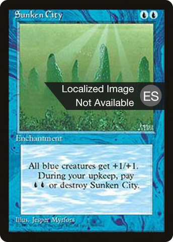 {F} Sunken City [Fourth Edition (Foreign Black Border)][FBB 4ED 106]
