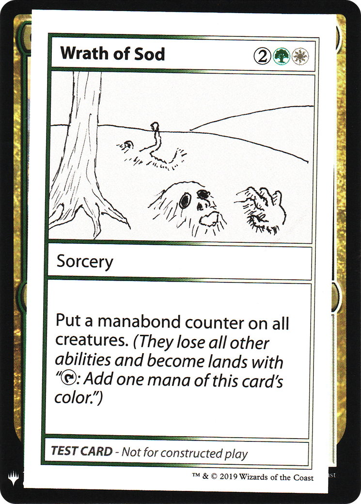 {R} Wrath of Sod [Mystery Booster Playtest Cards][CON CMB1 103]