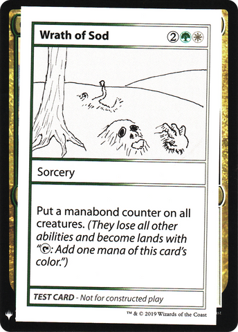 {R} Wrath of Sod [Mystery Booster Playtest Cards][CON CMB1 103]