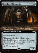 {R} Giggling Skitterspike (Extended Art) [Duskmourn: House of Horror Commander][DSC 066]