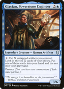 {C} Glacian, Powerstone Engineer [Commander Legends][CMR 072]