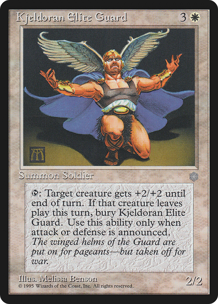 {C} Kjeldoran Elite Guard [Ice Age][ICE 034]