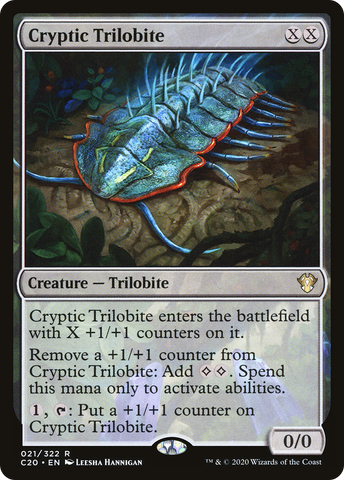 {R} Cryptic Trilobite [Commander 2020][C20 021]