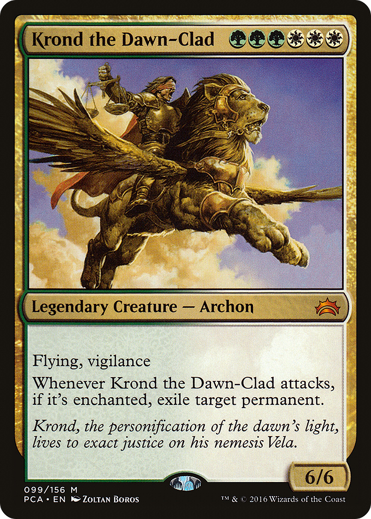{R} Krond the Dawn-Clad [Planechase Anthology][PCA 099]