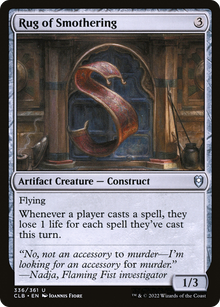 {C} Rug of Smothering [Commander Legends: Battle for Baldur's Gate][CLB 336]