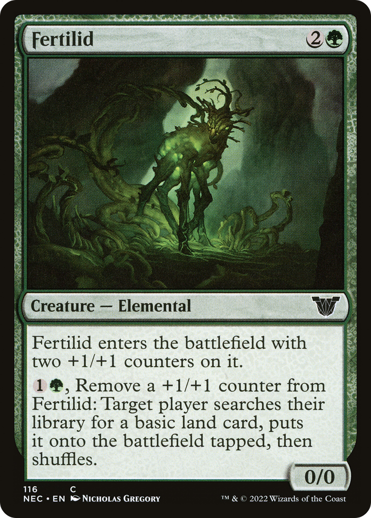 {C} Fertilid [Kamigawa: Neon Dynasty Commander][NEC 116]
