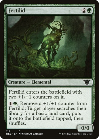 {C} Fertilid [Kamigawa: Neon Dynasty Commander][NEC 116]