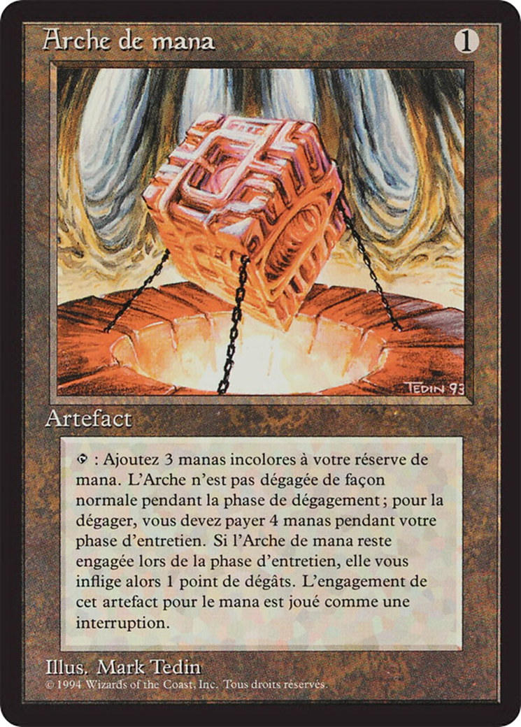{F} Mana Vault [Foreign Black Border][FBB 3ED 263]