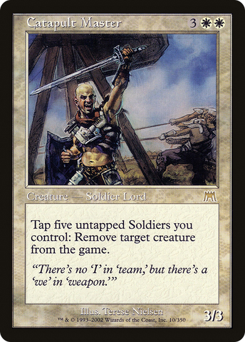 {R} Catapult Master [Onslaught][ONS 010]