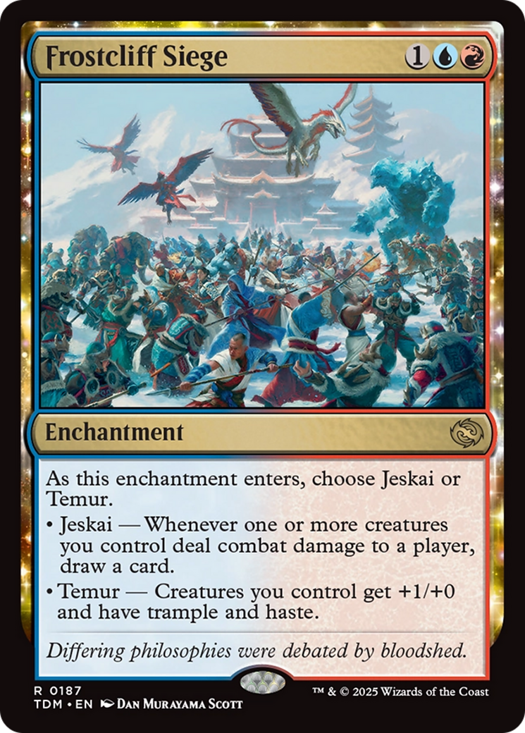 {@R} Frostcliff Siege [Tarkir: Dragonstorm][TDM 187]