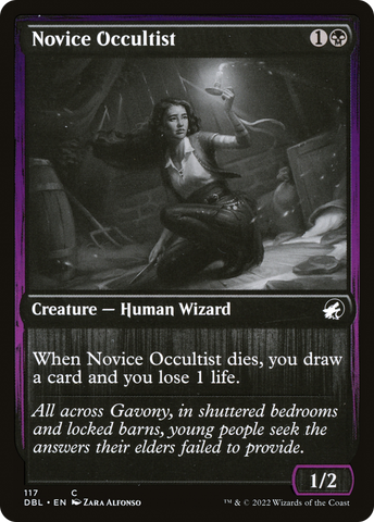 {C} Novice Occultist [Innistrad: Double Feature][DBL 117]