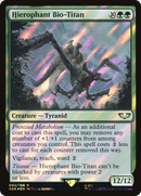 {R} Hierophant Bio-Titan (Surge Foil) [Universes Beyond: Warhammer 40,000][SF 40K 092]