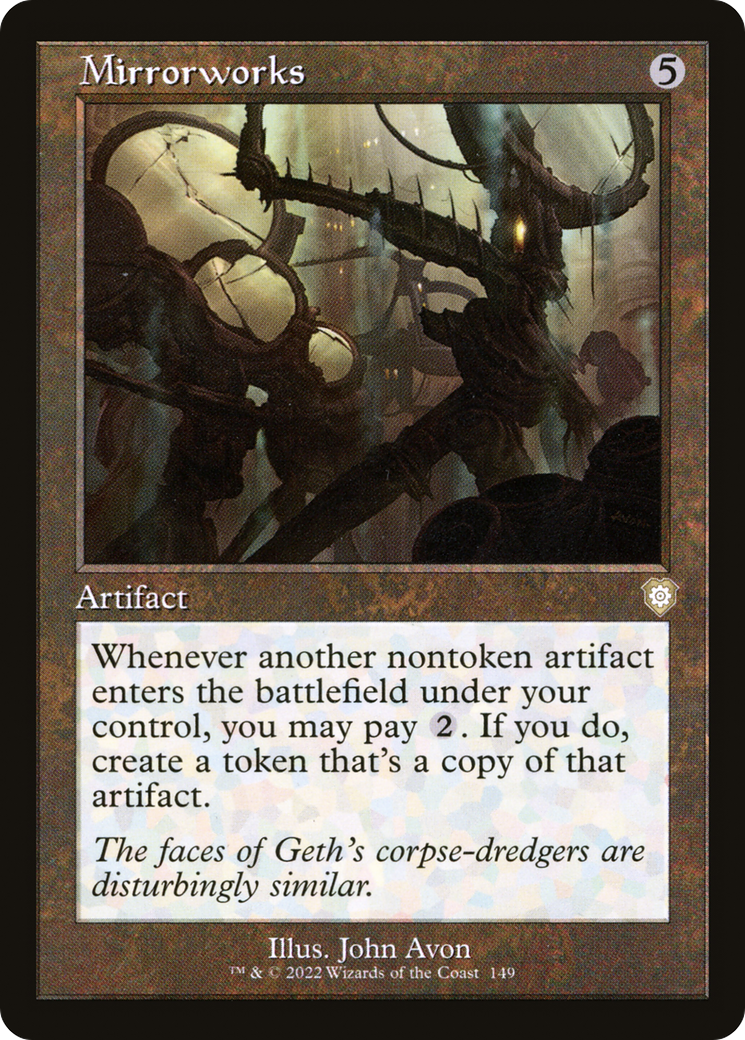 {R} Mirrorworks (Retro) [The Brothers' War Commander][BRC 149]
