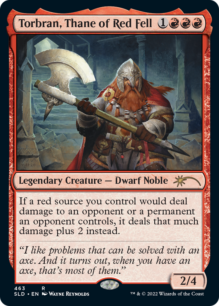 {R} Torbran, Thane of Red Fell [Secret Lair Drop Series][SLD 463]