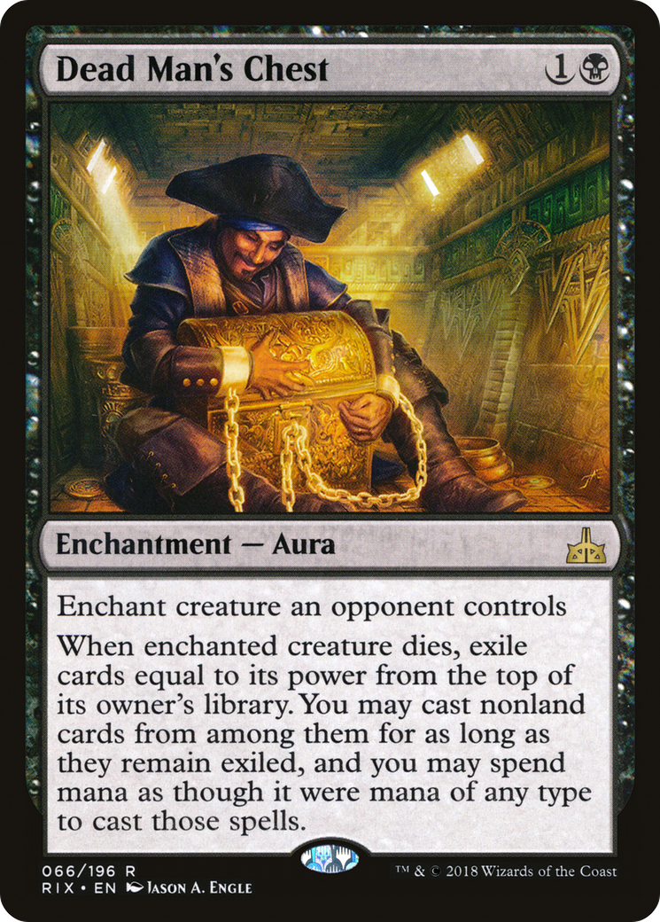 {R} Dead Man's Chest [Rivals of Ixalan][RIX 066]