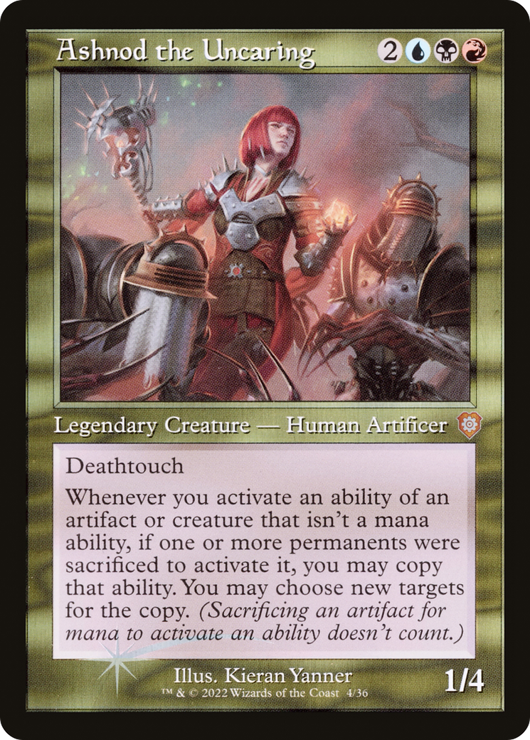 {R} Ashnod the Uncaring (Retro) [The Brothers' War Commander][BRC 004]
