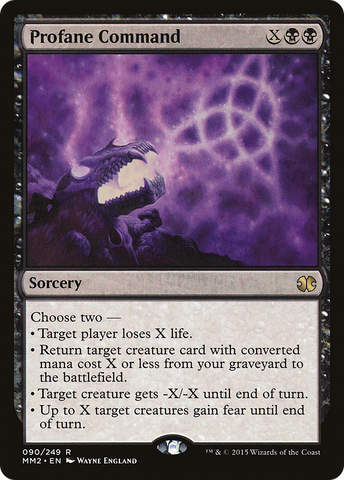 {R} Profane Command [Modern Masters 2015][MM2 090]