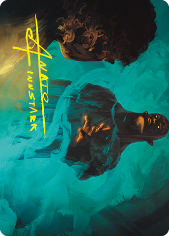 {A} Elrond, Lord of Rivendell Art Card (Gold-Stamped Signature) [The Lord of the Rings: Tales of Middle-earth Art Series][GS ALTR 040]