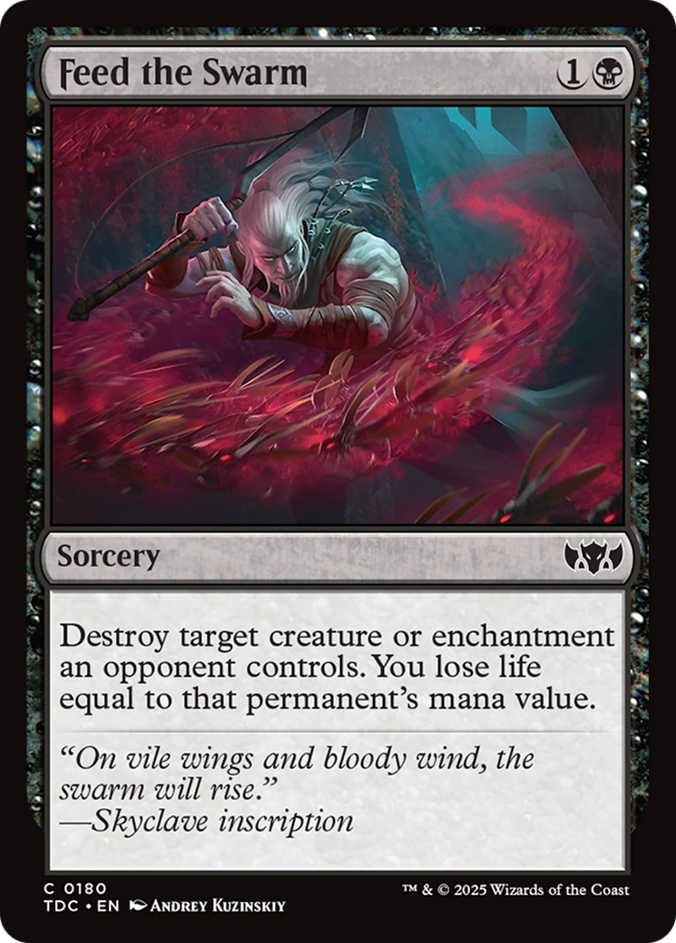 {C} Feed the Swarm [Tarkir: Dragonstorm Commander][TDC 180]