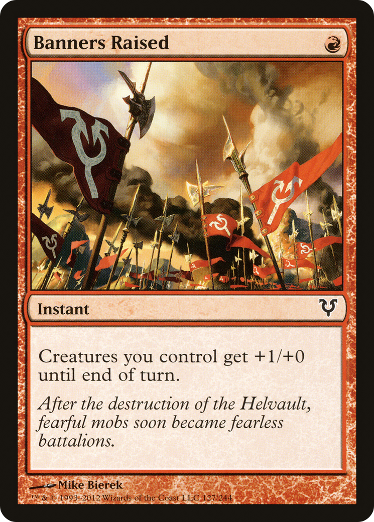 {C} Banners Raised [Avacyn Restored][AVR 127]