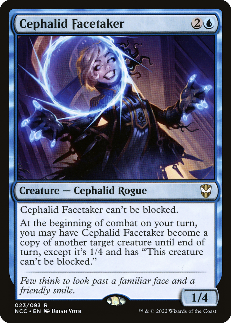 {R} Cephalid Facetaker [Streets of New Capenna Commander][NCC 023]