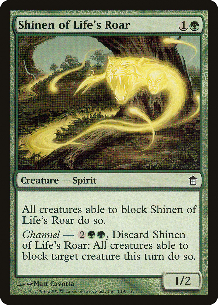 {C} Shinen of Life's Roar [Saviors of Kamigawa][SOK 149]
