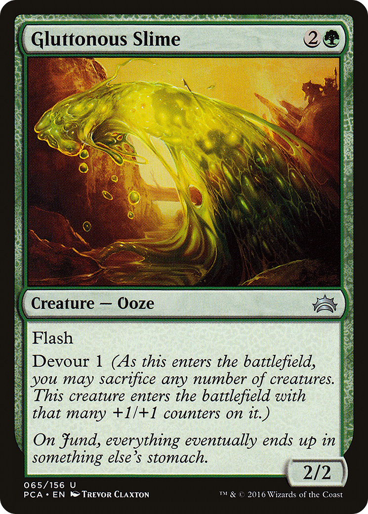 {C} Gluttonous Slime [Planechase Anthology][PCA 065]
