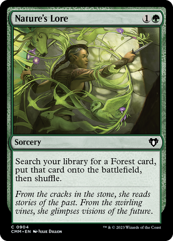 {C} Nature's Lore [Commander Masters][CMM 904]