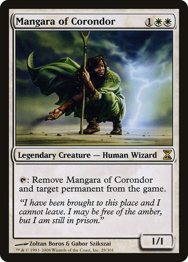{R} Mangara of Corondor [Time Spiral][TSP 028]