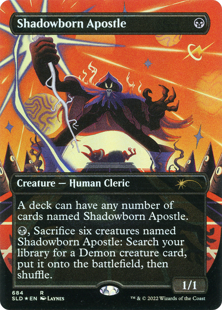 {R} Shadowborn Apostle (Borderless) [Secret Lair Drop Promos][SLD 684]