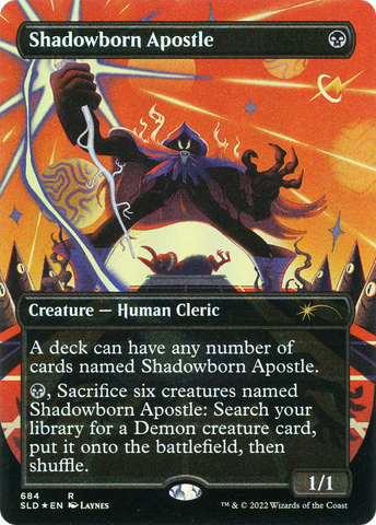 {R} Shadowborn Apostle (Borderless) [Secret Lair Drop Promos][SLD 684]