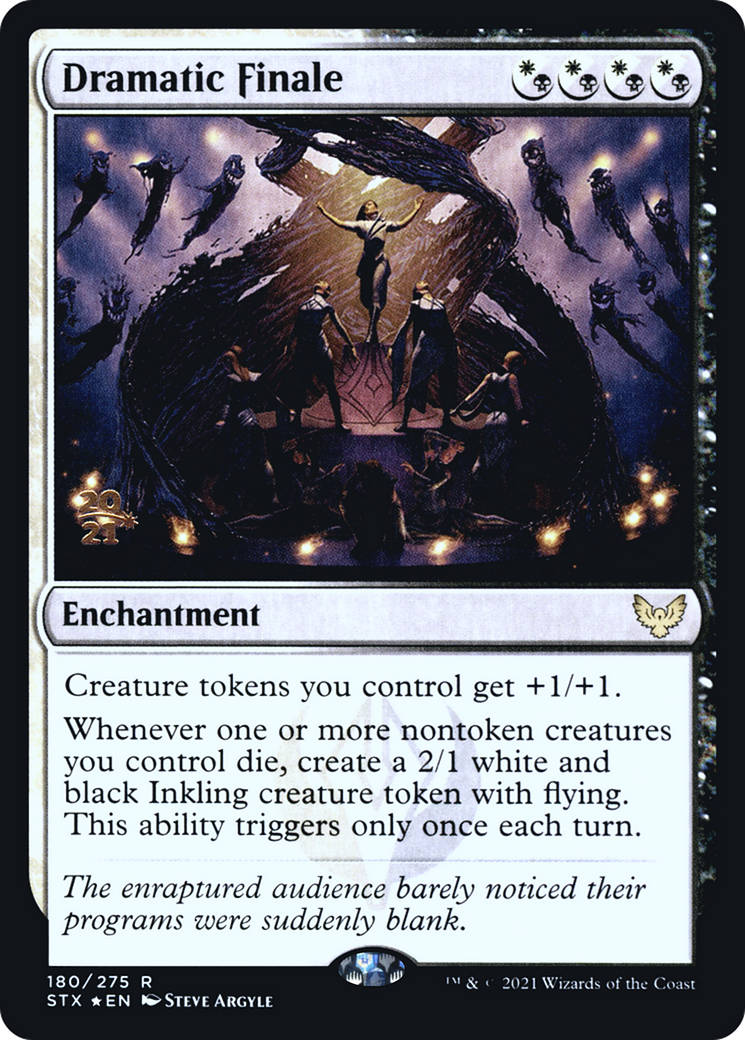 {R} Dramatic Finale [Strixhaven: School of Mages Prerelease Promos][PR STX 180]