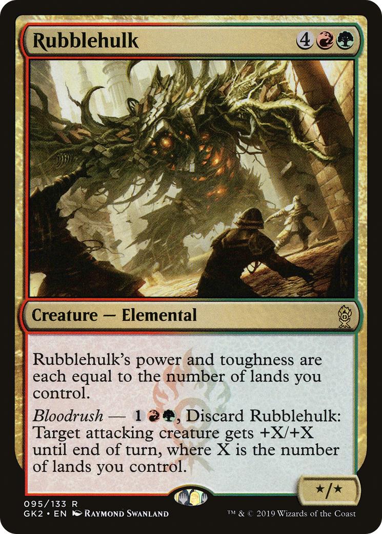 {R} Rubblehulk [Ravnica Allegiance Guild Kit][GK2 095]
