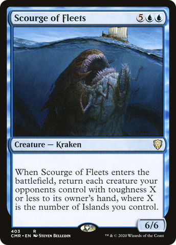 {R} Scourge of Fleets [Commander Legends][CMR 403]