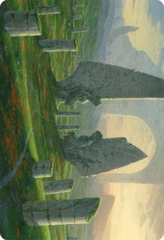 {A} Monumental Henge Art Card [Modern Horizons 3 Art Series][AMH3 015]
