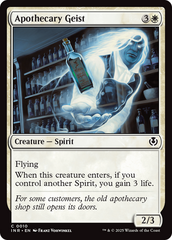 {C} Apothecary Geist [Innistrad Remastered][INR 010]