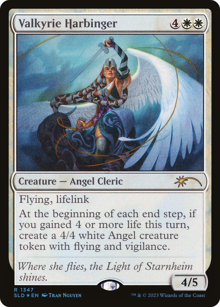 {R} Valkyrie Harbinger [Secret Lair: Angels][LS SLD 1347]