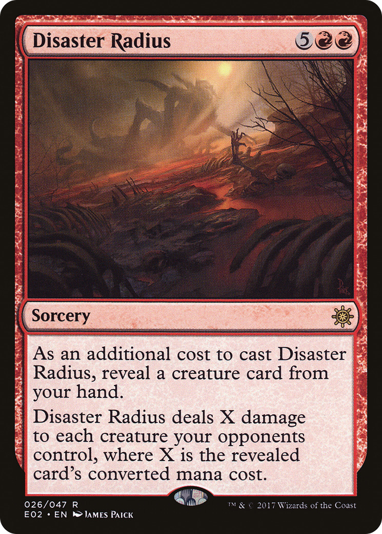 {R} Disaster Radius [Explorers of Ixalan][E02 026]