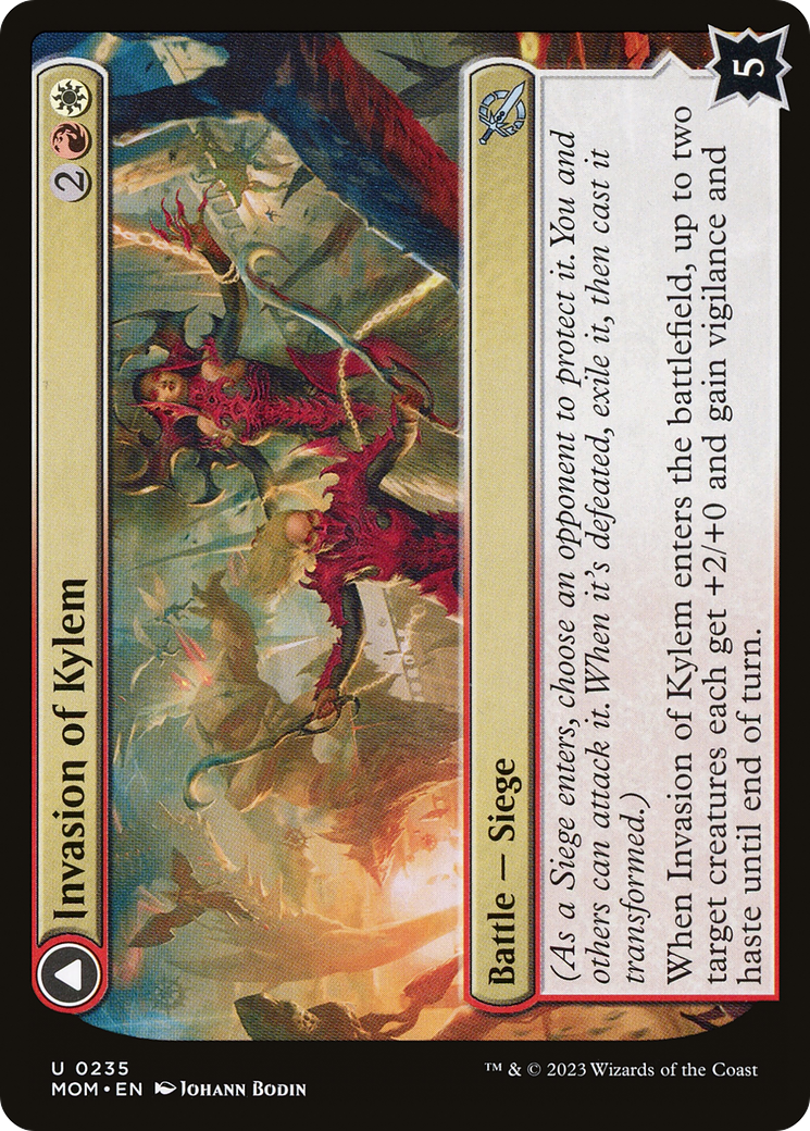 {C} Invasion of Kylem // Valor's Reach Tag Team [March of the Machine][MOM 235]