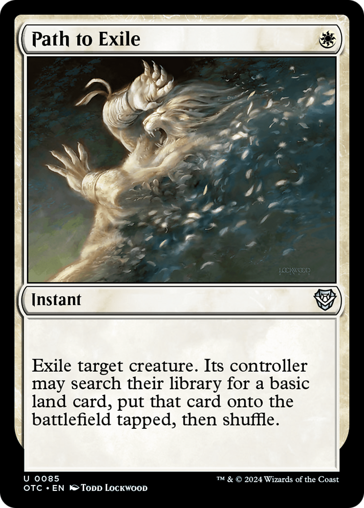 {C} Path to Exile [Outlaws of Thunder Junction Commander][OTC 085]