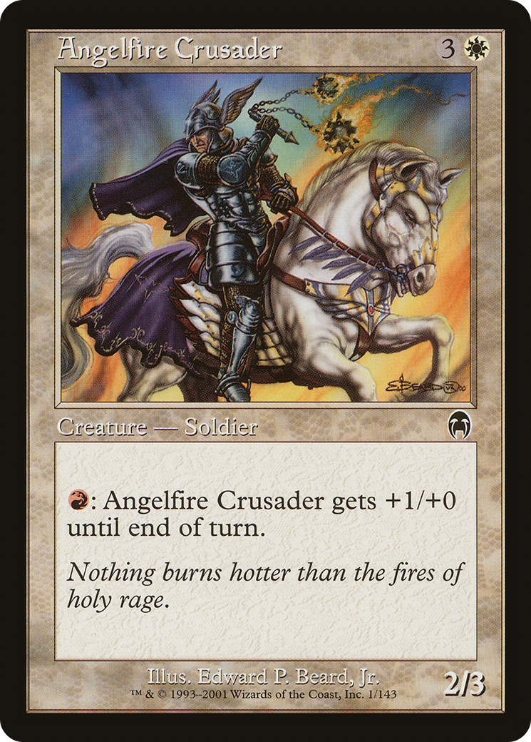 {C} Angelfire Crusader [Apocalypse][APC 001]