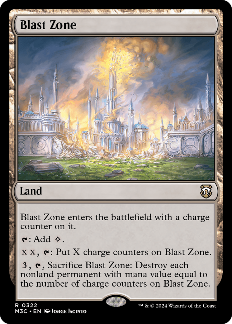 {R} Blast Zone [Modern Horizons 3 Commander][M3C 322]